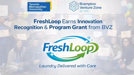 FreshLoop Wins Grant as Recognized Innovator by BVZ